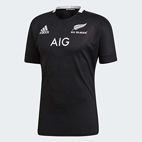 adidas mens All Blacks Home Jersey Black Large