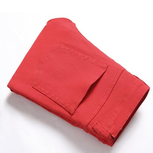 Moda urbana pantalones largos casuales para niños con acabado denim 2