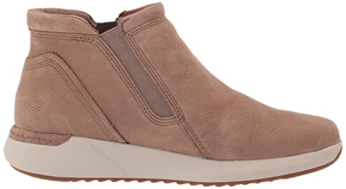Cobb Hill Women's Skylar Zip Boot Waterproof Ankle, Taupe Wp, 9 Wide #TOP5