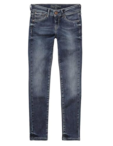 Jean Pepe Jeans Pixlette Force fille en denim stretch bleu résistant