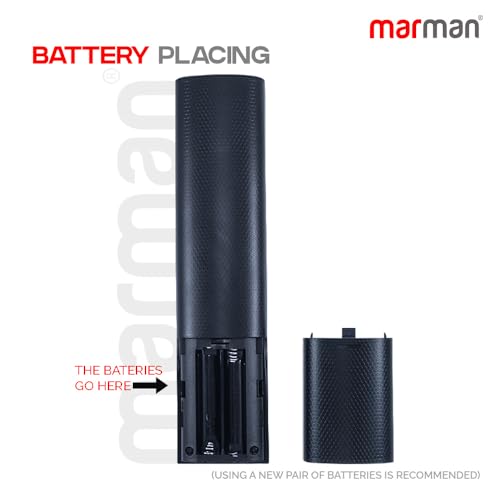 Image of marman Compatible with Skyworth Google TV Remote Suitable for Smart 4K UHD QLED Full HD & HD Tv's Non Voice Command - Match Keys Exactly with Existing Remote Controller