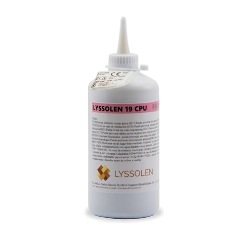 LYSSOLEN - Cola de Poliuretano Extrafuerte para Madera y Parquet 0,5 kg - Adhesivo Estructural D4 Resistente al Agua - Ideal para Tarimas, Aglomerado, Chapa y Aislamiento Térmico - De Alta Densidad