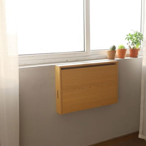 Bureau mural rabattable et table pliante pour ordinateur portable petit espace
