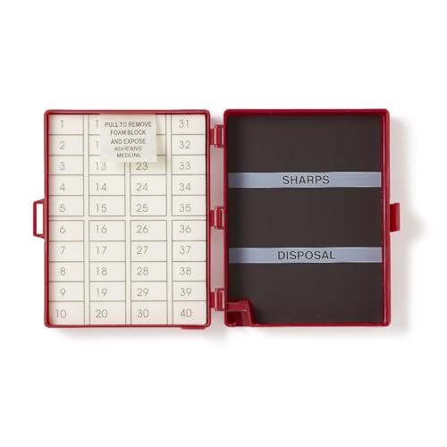 Foam Needle Counter with Magnet, 40-Count,50,Case,NC40FBR