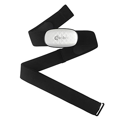 MEILAN C5 Bluetooth/ANT + Heart Rate Monitor Chest Strap Fitness Running Wireless for Cycling IPX5 Waterproof Compatible with Garmin/iPhone/Apple Watch/Workout Devices - Thumbnail 5