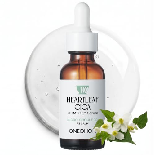 Image of Heartleaf Cica CHIMTOK Spicule Serum, Micro-Spicule, Liquid Microneedling for Pore Texture & Skin Renewal, Centella Asiatica + Heartleaf for Soothing Sensitive Skin 1.01 fl oz