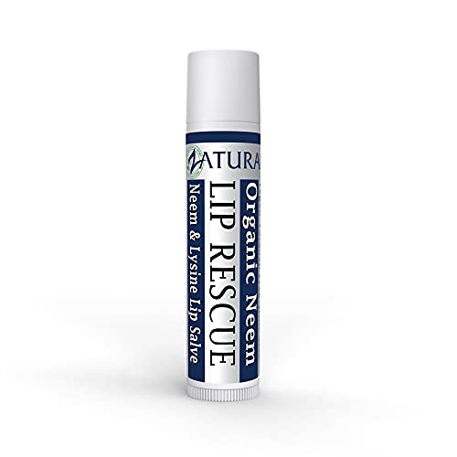 Zatural Neem Lip Rescue with L-Lysine (1) Lip Balm for Super Dry Lips