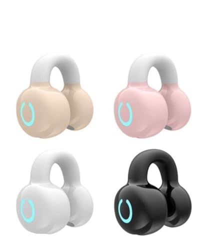 Image of Open Ear Wireless Earbud, V5.3 Clip On Earphone, Single Ear Clip Earbud with Noise Cancelling, IPX5 Waterproof, for Sports Running (Multicolor)