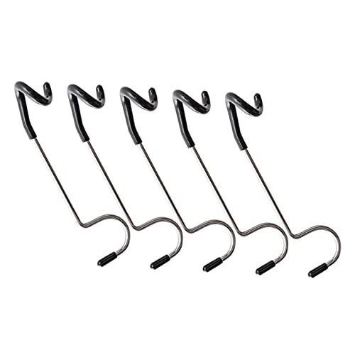 VICASKY 5Pcs Camping Lamp Pole Hooks Durable Hangers for Tent Lights Versatile Outdoor Light Hooks for Camping Hiking Picnics and Barbecues