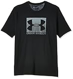 Under Armour Men's Boxed Sportstyle Short-Sleeve T-Shirt, Black (001)/White, Large