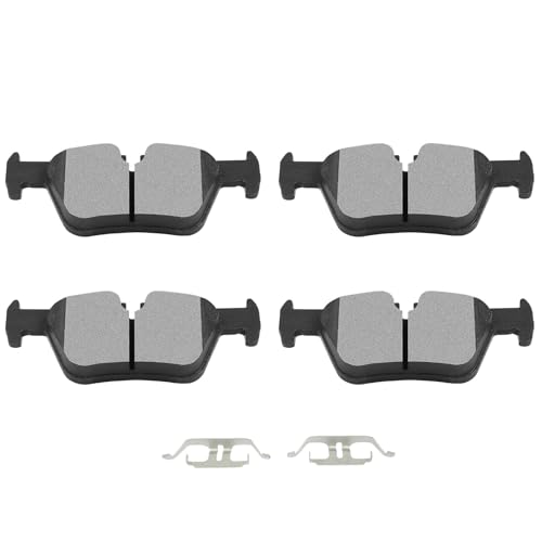 Image of SCITOO D1613 Metallic Brake Pads Sets Rear w /Hardware Replacement For BMW 2012 2013 2014 2015 2016 2017 2018 2019 2020 2021