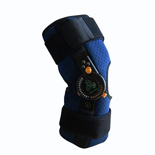 rodillera artritis mujer menisco y ligamento Estabilizador conjunto, soporte de ortesis de rodilla, protector de piernas de férula de guardia fija fractura completamente ajustable, se adapta a ambas p