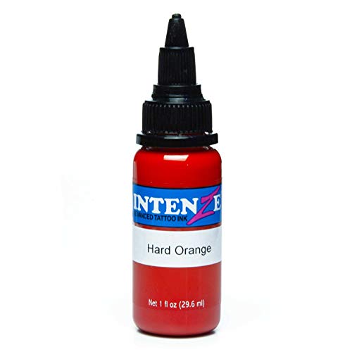 Intenze Hard Orange Tattoo Ink 1oz