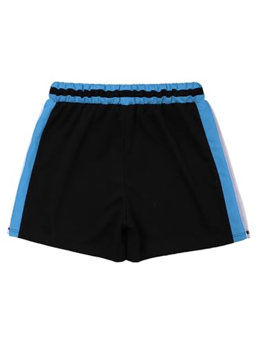 easyforever Kids Boys Breathable Tear Away Sport Shorts Elastic Drawstring Press Button Shorts4