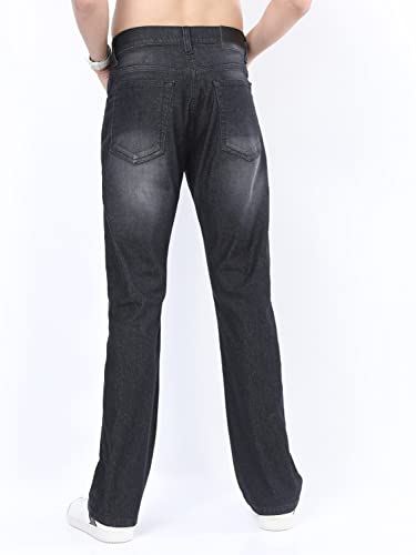 Image of Ketch Men's Stretch Fit Mid Rise Bootcut Mid-Rise Jeans (Stretchable)