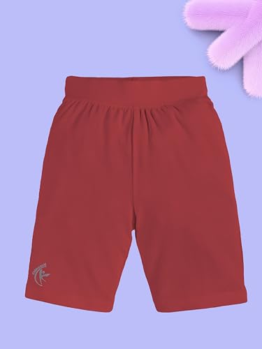 Image of KiddoPanti Girls Knee Length Cycling Shorts Pack of 2