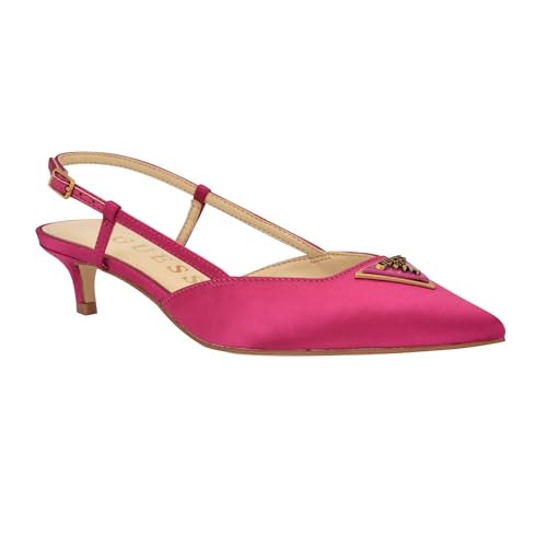 GUESS Damen Loven Sneaker, Medium Pink Satin 660, 40 EU