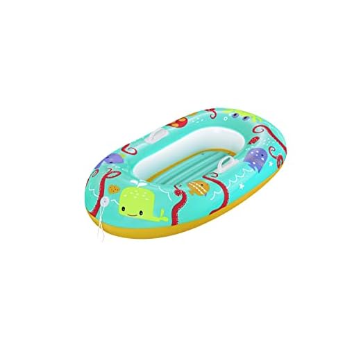 Bestway Happy Crustacean Kinder-Schlauchboot Krusti 110 x 64 x 25 cm