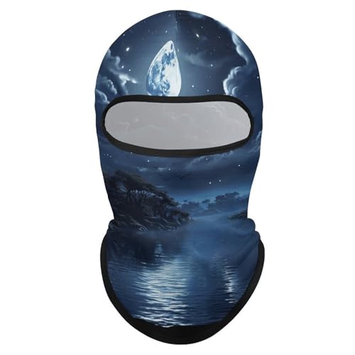 Balaclava Face Mask con Estampado de Granada para Hombres y Mujeres, Máscara Facial Completa para Ciclismo al Aire Libre miniatura 1