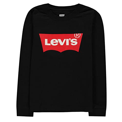 Levi's Kids -l/s batwing tee Jungen Schwarz 10 Jahre