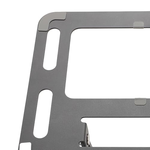 Base metálica ajustable para laptop ergonómica miniatura 4