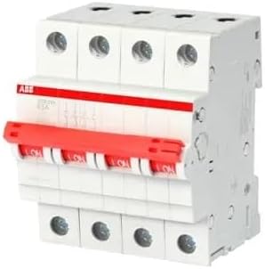 ABB 63A FP Four Pole Switch Disconnector Isolator (Pack of 1) - SDW204/63A