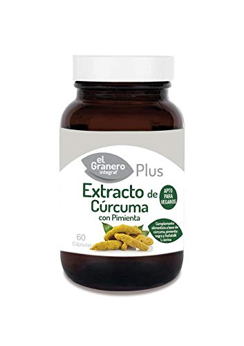 Extrato de cuRCUMA, pimenta 430 mg 60 Vcaps