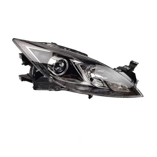 OJTEMHBH Faros Delanteros Para Mazda 6 GH 2007-2013, Parachoques Delantero De Coche, Faro Halógeno De Xenón, Lámpara De Señal, Carcasa Sin Bombilla, Accesorios Exteriores Principal(Halogen Right)