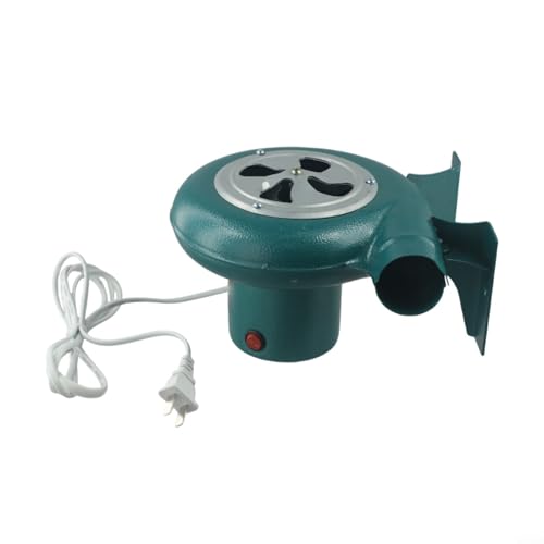 Soplador centrífugo compacto para estufas de carbón y barbacoa, soporta fuentes de alimentación AC110V220V y DC12V (80W)