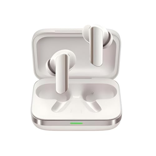 Image of Haroon Buds 7 Pro TWS Wireless Earbuds Bluetooth | Noise Cancellation 48 Hours Playtime with Charging Case in Glory Beige