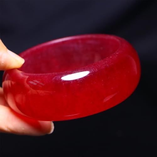 URED Natural Jade Bangle Bracelet For Women Good Luck Bangle Green Real Jade Bracelet Jade Stone Wealth Healing Bracelet Chinese Feng Shui Bracelet For Birthday3