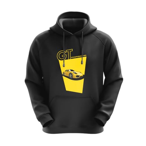 Image of DUDEME 50+Motor HOMotorsport Hoodie for Car Enthusiast for Men & Women Black Hoodie 100% Cotton Car Printed Hoodies.