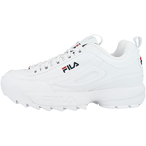 FILA Herren Disruptor men Sneaker, White, 43 EU