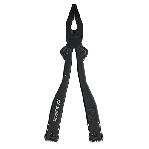 Schrade Tough Tool Multi Tool with 20 Functions, Stainless steel for Outdoor Survival