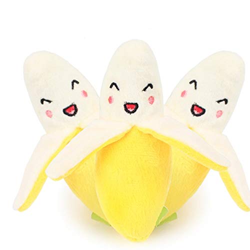 Kauspielzeug für Hunde, Quietscher, Kätzchen, Welpen, Banane, 1个, Andere Edelsteine