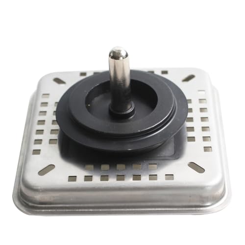 Colador cuadrado de acero inoxidable para fregadero miniatura 5