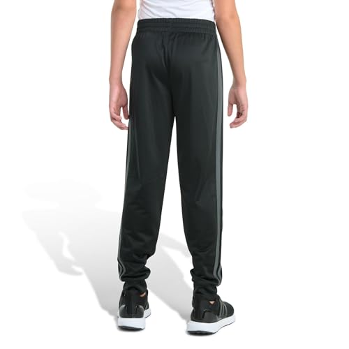 Image of adidas Boys 3-Stripe Jogger Pants | Big and Little Kids | 100% Polyester Athletic Training Pants with Elastic Waistband