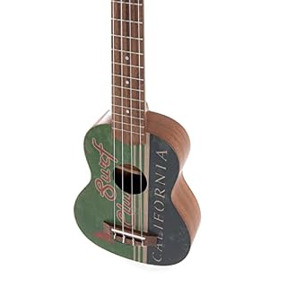 Gewa Ukulélé soprano Manoa Seaside K-SO-SC Surf Club avec sac rembourré - Les Beatles, Paul McCartney, John Lennon, RIngo Starr, George Harrison Gewa Ukulélé soprano Manoa Seaside K-SO-SC Surf Club avec sac rembourré – Image 4