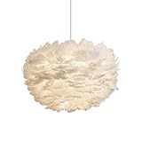 M2 OUTLET Design Pendelleuchte weiß (mit Entenfedern) Ø40cm, 40W, IP20, E27 Fassung
