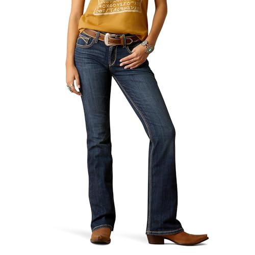 ARIAT Women's Perfect Rise Desiree Boot Cut Jeans