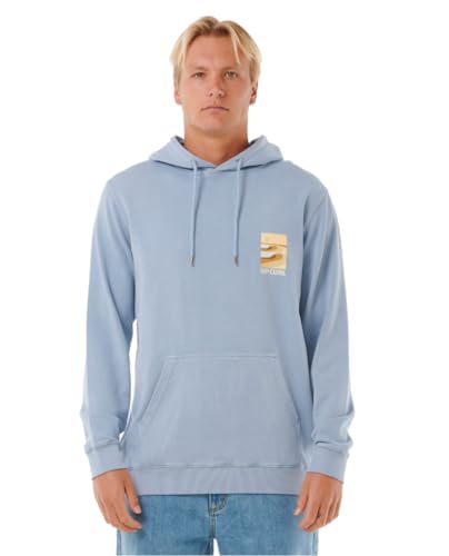 Rip Curl Surf Revival Lined Up Hoody - Spray Blue