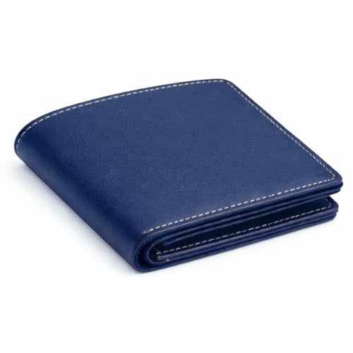 Image of Gift For Special Leather Wallet for Him - Men's Purse - Husband Father Wallet Purse Gift - Wallet for Brother