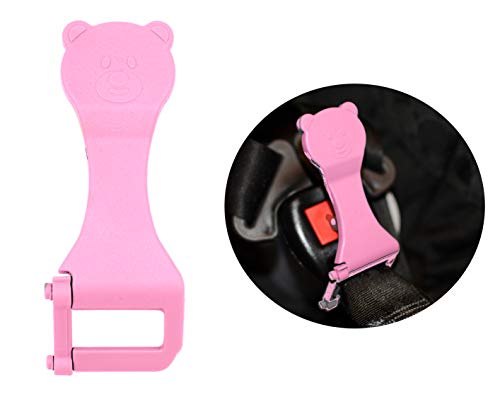 Image of EZTOTZ Bear Buddy - USA Made Unbuckle Assistant Car Seat Release Tool - Lightweight Car Seat Unbuckle Aid for Baby & Toddler Car Seats - Essential Baby Car Accessories - Perfect for School Drop-Offs