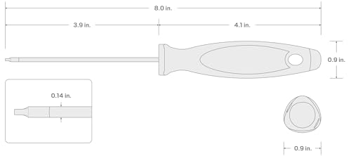 Image of S0 Screwdriver (4 in. Shank)