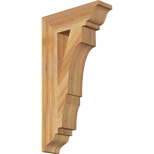 4"W x 14"D x 26"H Balboa Traditional Rough Sawn Bracket, Western Red Cedar