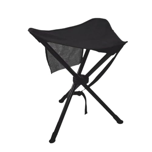 3脚スツール | 100キログラム 最大重量 折りたたみ シート - ポータブル バックパック スツール | 大人向け キャンプ 旅行 ハイキング 釣り バックパッキング BBQ ピクニック コンサート フェスティバル