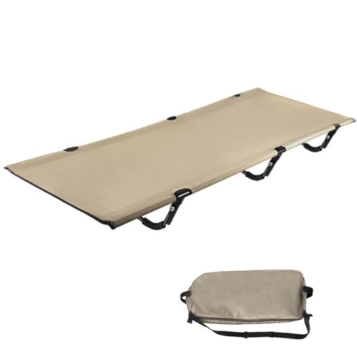 MRVAKDYDI Cuna de Camping Cama de Camping, Cama de Camping Plegable y Ligera, Cama de Camping portátil con Bolsa de Transporte