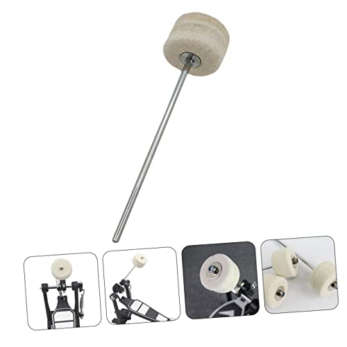 Repuesto de martillo para pedal de batería de fieltro 4 piezas miniatura 5