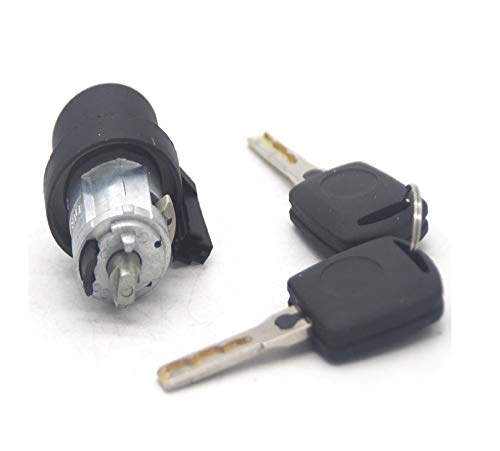 Cylindre de serrure de porte gauche avec clé pour berline de 2005 à 2008