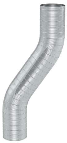 Tubo flexible de acero inoxidable 130 mm
